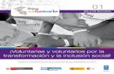 Boletín Soy Voluntarix Número 01 -  Edición Octubre 2012