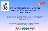 Convihve 2012. Prevencion en Vih en Personas Drogodependientes. Comite Antisida Valencia