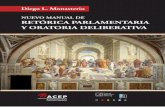 Nuevo Manual de Retrica Parlamentaria y Oratoria Deliberativa Diego Monasterio