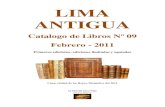 Catalogo n9 Lima Antigua
