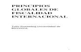 Principios globales de fiscalidad internacional