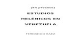 Estudios helénicos en Venezuela