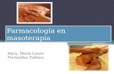 Farmacologia en Masoterapia
