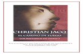 Christian Jacq El Camino Del Fuego Los Misterios de Osiris 3