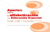 Aportes Alfabetizacion en Educacion Especial 1