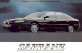 Manual del usuario del Renault Safrane 1992