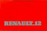 Manual del usuario del Renault 12 de 1990