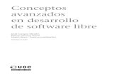 Conceptos Avanzados Desarrollo Software Libre