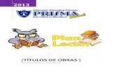 Plan Lector 2013 - Prisma School