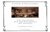 Catalogo Catedra Letras Universales