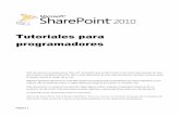 SharePoint para desarrolladores