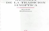 Bultmann, Rudolf Historia de La Tradicion Sinoptica