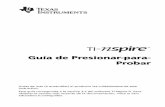 TI-Nspire Press to Test Guidebook ES