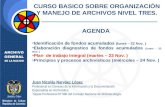 CURSO BASICO SOBRE ORGANIZACIÓN Y MANEJO DE ARCHIVOS NIVEL TRES.ppt