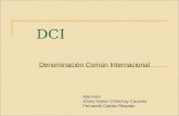 DCI Denominacion Comun Internacional