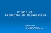 Unidad VII Elementos de Diagnostico Dr Lara y Arith