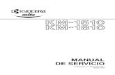 Kayocera KM-1510-1810-Servicio Español