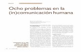 8 Problemas en La INcomunicacion Humana