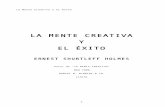 Holmes, Ernest - La Mente Creativa y el Éxito