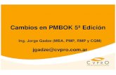 PMBOK 5 Ed Cambios p Particpantes