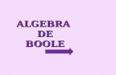 Algebras de Boole