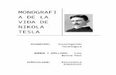Monografia de La Vida de Nikola Tesla