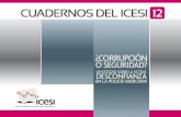 ICESI - Corrupción o seguridad, un estudio sobre la actual desconfianza en la policía mexicana