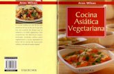 Cocina asiática vegetariana - Anne Wilson