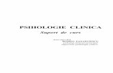 Psihologie Clinica - Suport de Curs