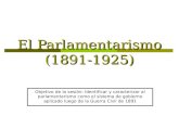 Parlamentarismo I