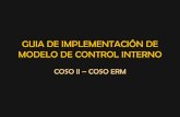 Guia de implementación de modelo de control interno