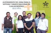 Alistamiento del Sena para el Sistema y Marco Nacional de Cualificaciones / SENA (Colombia)