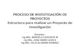 Proyecto de investigacion partes