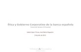Etica y gobierno corporativo en el sector bancario español