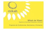 Conferencias motivacionales Mikah de Waart