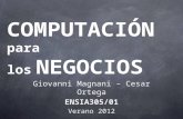 Programa Computación para los Negocios