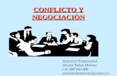 Conflicto Y Negociacion   Alvaro T Merino V