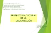 Perspectiva cultural de la organización