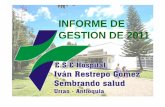 Gestión de la ESE hospital de Urrao durante 2011