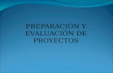 Preparacion y evaluación de proyectos