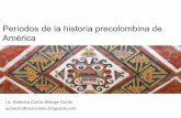 Períodos de la historia precolombina de América.