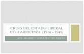 Crisis del estado liberal costarricense (1914 – 1949)