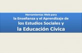 Herramientas Web 2.0 para la Enseñanza y el Aprendizaje de los Estudios Sociales y la Educación Cívica.