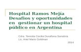 Retos y oportunidades para la gestion en un hospital publico de argentina