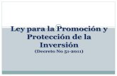 LEY DE PROMOCION Y PROTECCION DE LA INVERSION, HONDURAS