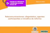 Información sobre Telecomunicaciones en México