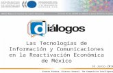 Las tecnologías de información y comunicaciones en la reactivación económica de México