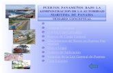 Puertos panameños bajo la administracion de la autoridad maritima de panama