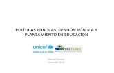 Presentación gestion educativa experiencia UNICEF