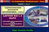 Capacitacion laptop secundaria_XO 1,5_2012_IE. Humberto Luna